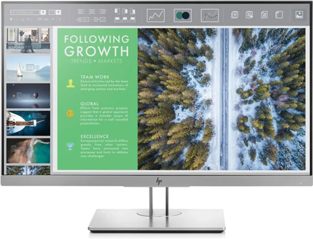24" HP EliteDisplay E243 1920x1080 HDMI/VGA/DP