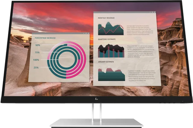 27" HP E27u G4 2560 x 1440 60Hz/16:9 HDMI/DP